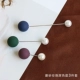 Nhật Bản và Hàn Quốc từ pin trâm phụ kiện phụ nữ áo len pin áo len chống ánh sáng ngọc trai khóa cổ áo