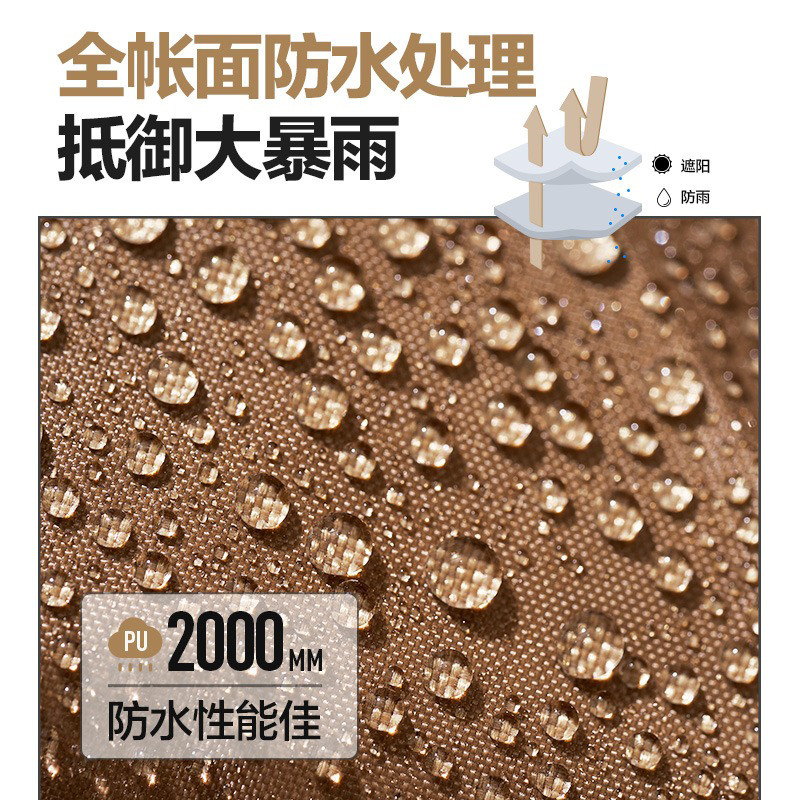 Двухслойная четырехсезонная палатка Mobi Garden Cold Mountain Plus