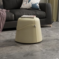 Wearing shoe stools at the door home entry stools fashion creative round stools cloth art changing shoes low stools porch multi-functional stools