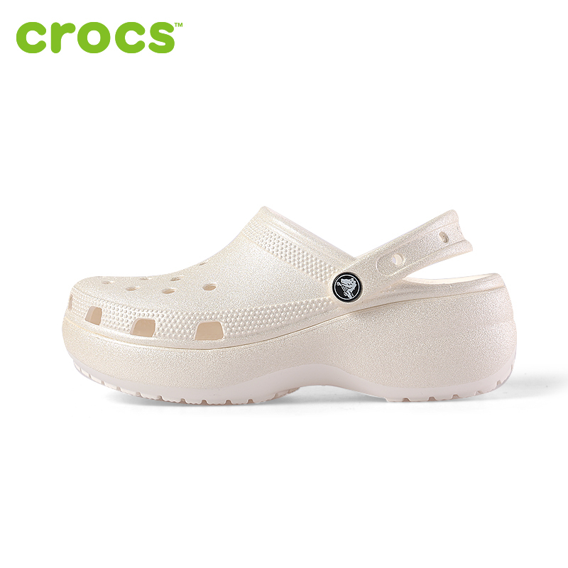 White Deer Same Style Crocs Classic Sparkling Cloud Clogs Garden Shoes Women's Sandals | 207241