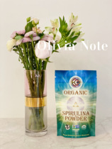 In Stock Earth Circle Organics Spirulina Powder Organic Spirulina Powder 113g