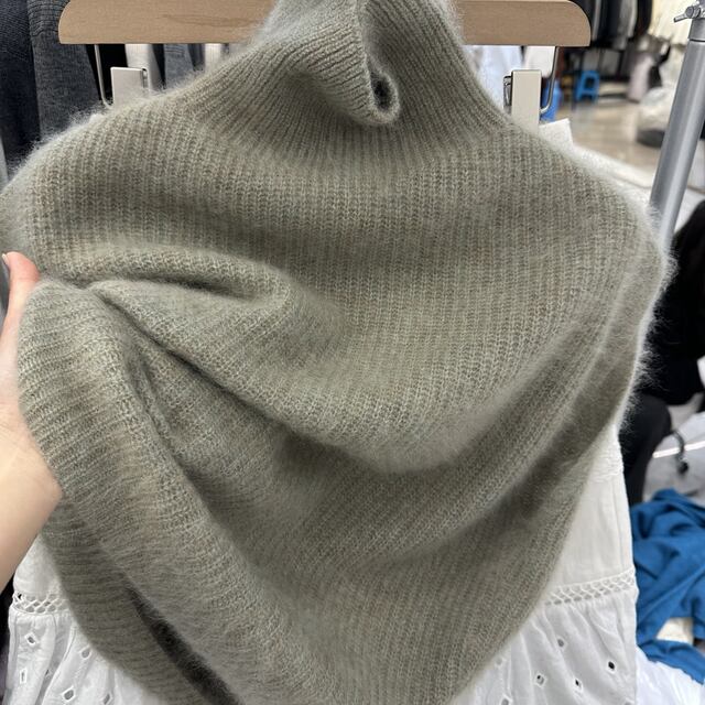 2026 Early Spring High-Neck Wool Fleece Vest for Women, Stylish Design, Slimming, Versatile, Fluffy Cardigan