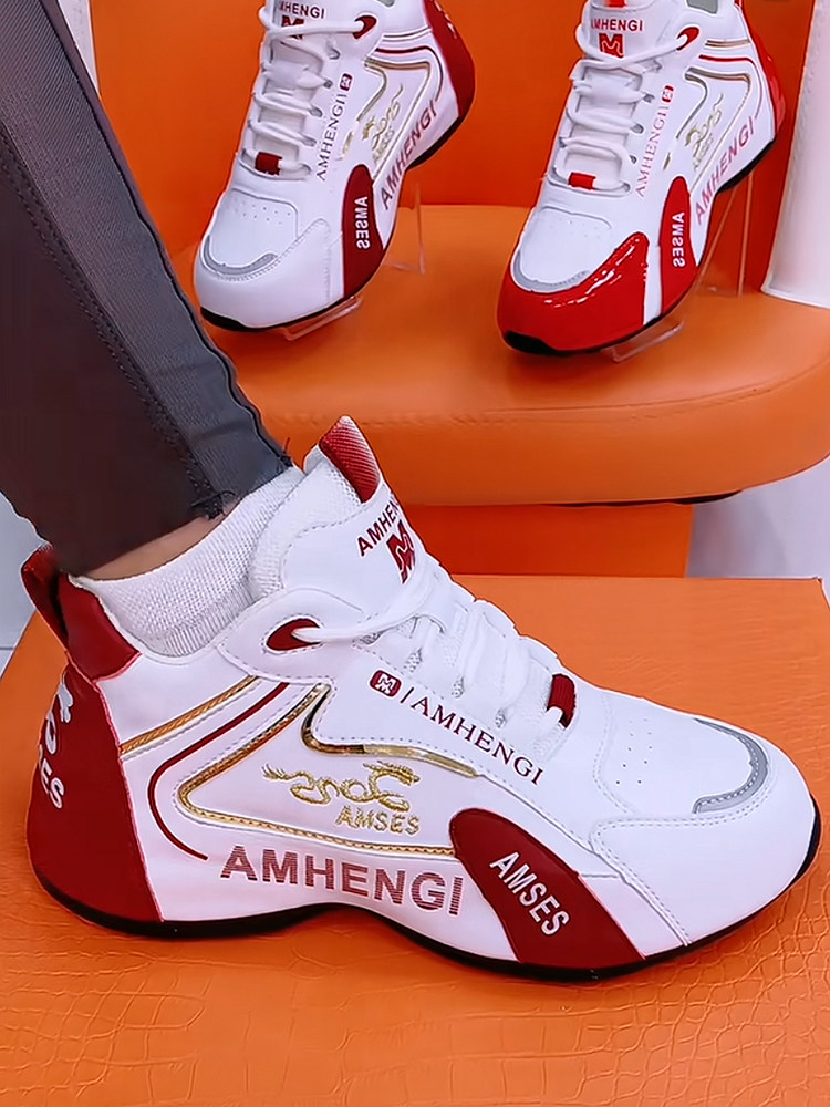 Genuine Leather Women's Shoes, New Spring and Autumn Models, Trendy Dad Shoes, Fashionable and Versatile Sports Casual Shoes, Soft Sole, Soft Surface Dance Shoes