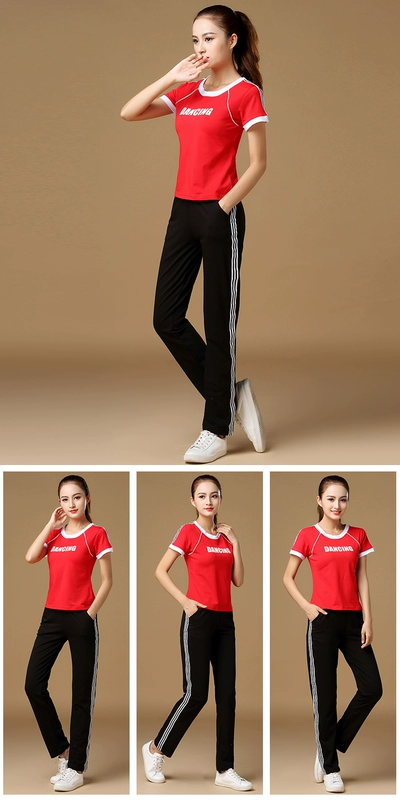 Yang Liping Chunying Square Dance Dance Dance Set Cotton Ghost Dance Team Cheerlead Thể dục nhịp điệu Trang phục - Khiêu vũ / Thể dục nhịp điệu / Thể dục dụng cụ