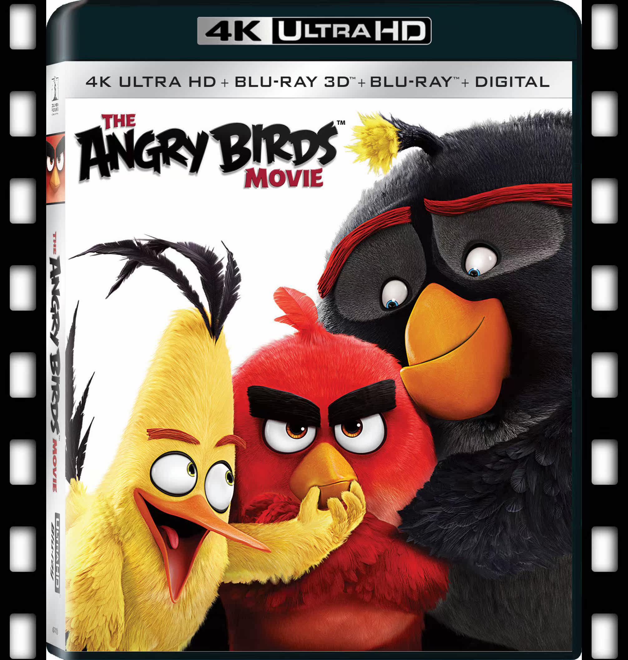 Spot 4K Blue CD Angry Birds-The Angry Birds State Cantonese Chinese word US glue box No paper cover