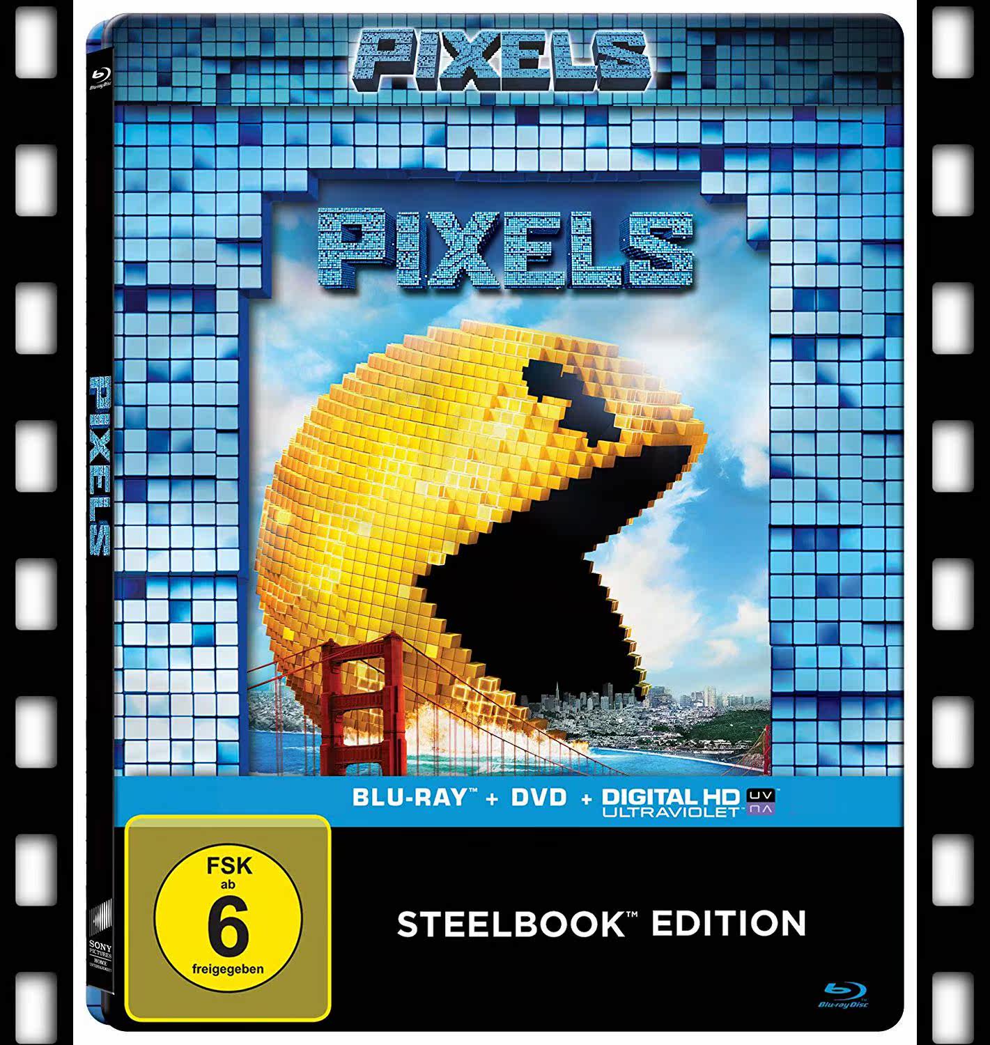 Spot blue CD pixel Great War-Pixels Region English subtitle DE Iron box Steelbook