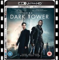 Spot 4K Blu-ray disc black Tower-The Dark Tower-The Dark Tower English subtitles UK plastic box paperless set