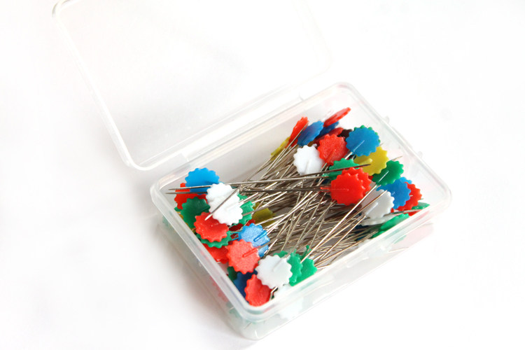 Color hand - cut sewing fixed needle Accessory needle Plum - pearl needle positioning needle flat needle