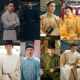 Film and television costume Li Zhi Li Shimin Li Longji loose Tang Dynasty round neck men's emperor costume dragon robe minister performance costume