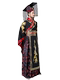 Ancient costume men's ancient emperor's clothes Emperor's black dragon robe Qin Shihuang costumes performance costumes sacrificial host costumes