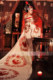 Bride's Wedding Attire, Hanfu Style Ethnic Wedding Dress, Traditional Chinese Wedding Costume, Wedding Gown