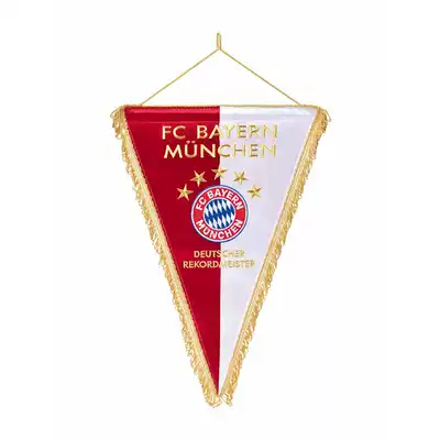 28313 (moral residence) Bayern fans basic Bundesliga overlord silk pennant exchange flag 37 * 25cm
