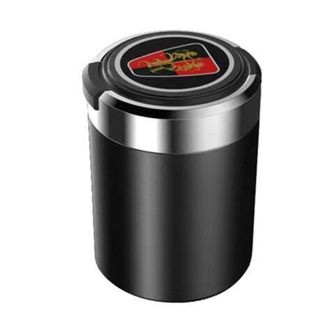 Harvard legendary Rongwei Baojun car creative stainless steel cholesterol ashtray night with cover anti-fly ash
