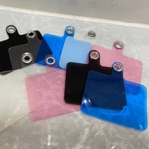 Mobile phone shell hanging rope fixing clip sheet protective sheath gaghole sheet hanging decoration handmade creative safety anti-lose theyware accessories