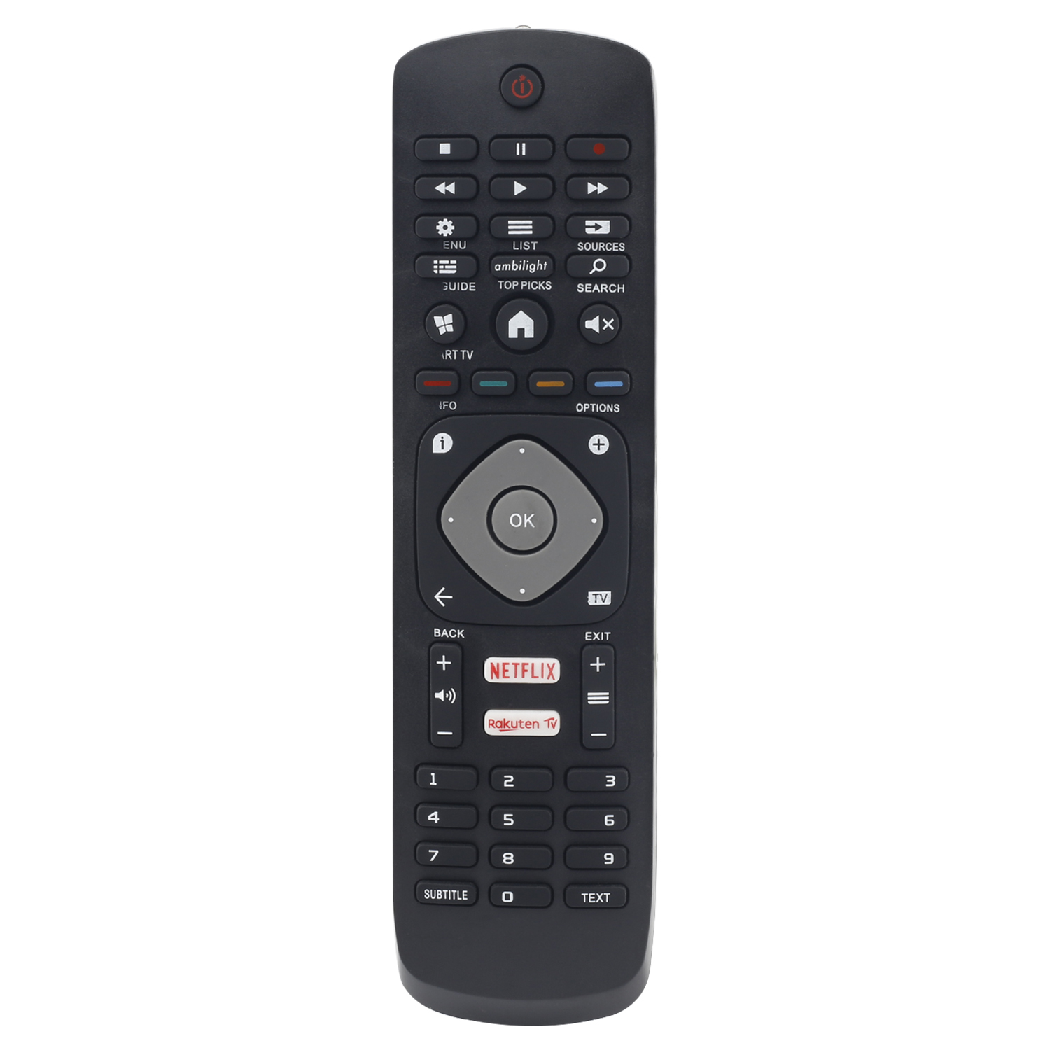 The English version applies Philips 4K TV remote control Hua Yu RM-L1285V Universal 32PHT5301 12, etc.