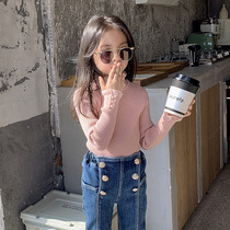 Princess Yuanyuan Princess Fashion Girl Sweater Children Fashion Knitted Sweater Han Han Gas Fluff Sweater