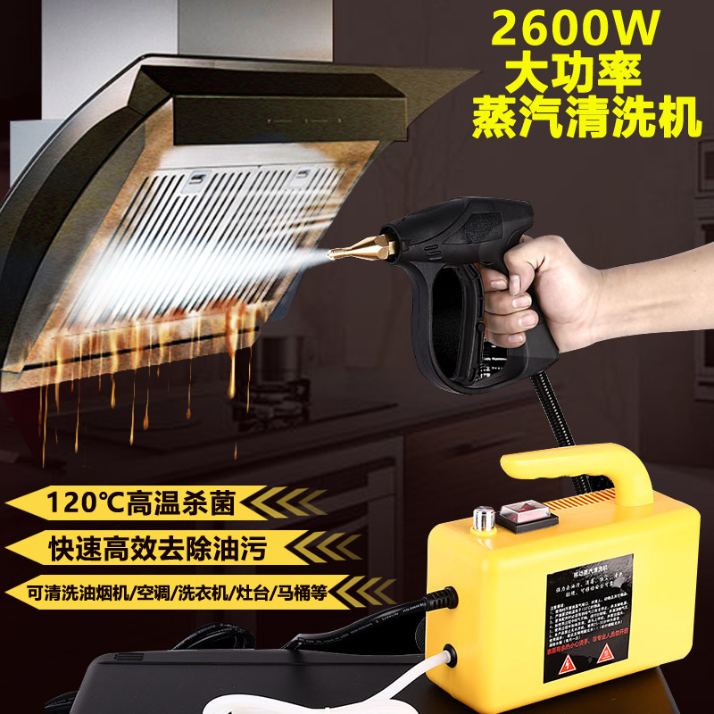 Steam cleaner High temperature high-pressure washing sofa Home Commercial kitchen Air conditioning washing Car range hood cleaner