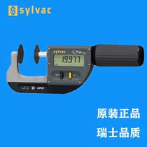 Swiss SYLVAC digital micrometer 803 0303 10 digital external diameter micrometer-disk probe 30MM