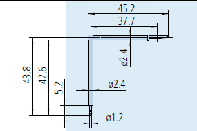 Japan Mitsuyoshi surface roughness tester 40mm depth deep groove needle 12AE895