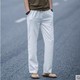 Linen quần nam lỏng quần cotton gai nam mỏng của giản dị quần mùa hè quần lanh retro triều kích thước thẳng lớn