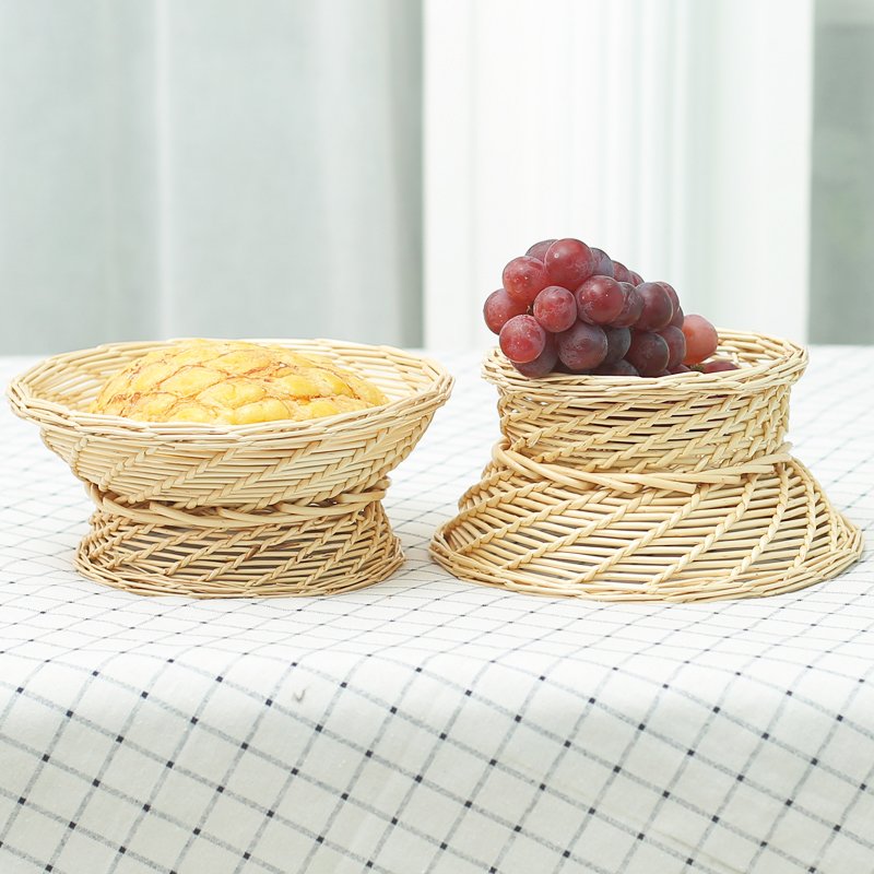 Vines Steamed Bread Basket Hotel Fruit Basket Bungine Basket Bread Basket woven basket Bread Basket Basket