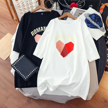 Pregnant woman white t-shirt summer short sleeve loose 2021 new gestational woman dress not to be overshaded for the spring and autumn