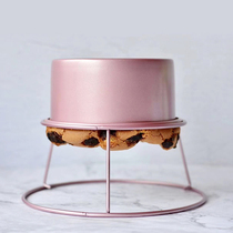 Rose Gold non-stick drying net 6 inch 8 inch chiffon cake baking tray special drying rack cooling rack