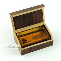 ROSIN Le Tong violin cello Rosin Musical instrument Rosin wooden box Less dust Hematoxylin bow rosin