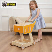 Baby Walker 2021 new anti-O-shaped leg trolley multifunctional children learn to walk men and women wooden toys