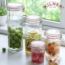 Glass storage tank UK kilner grain storage tank food storage tank sealed tank transparent jar
