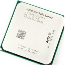 AMD APU A4-3300 Discrete FM1 CPU 2 5G Dual Core