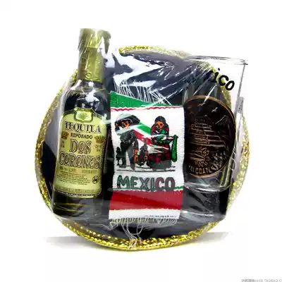 DOS CORONAS Mexican Crown tequila version travel set A 50ML small wine to do wine sample collection