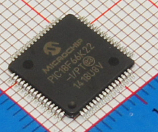 Original IMPORTED MICROCHIP (AMERICAN MICROCORE) PIC18F66K22-I PT TRUST TRAY