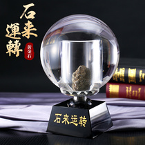 Lucky crystal ball Office table Lucky Feng Shui Opening gifts crafts Entrance decoration ornaments ideas