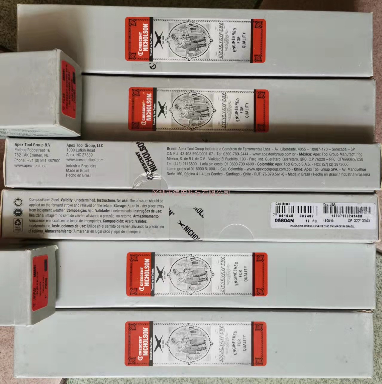Knife Files unit price for Double Files Nicholson knife file is a box of price