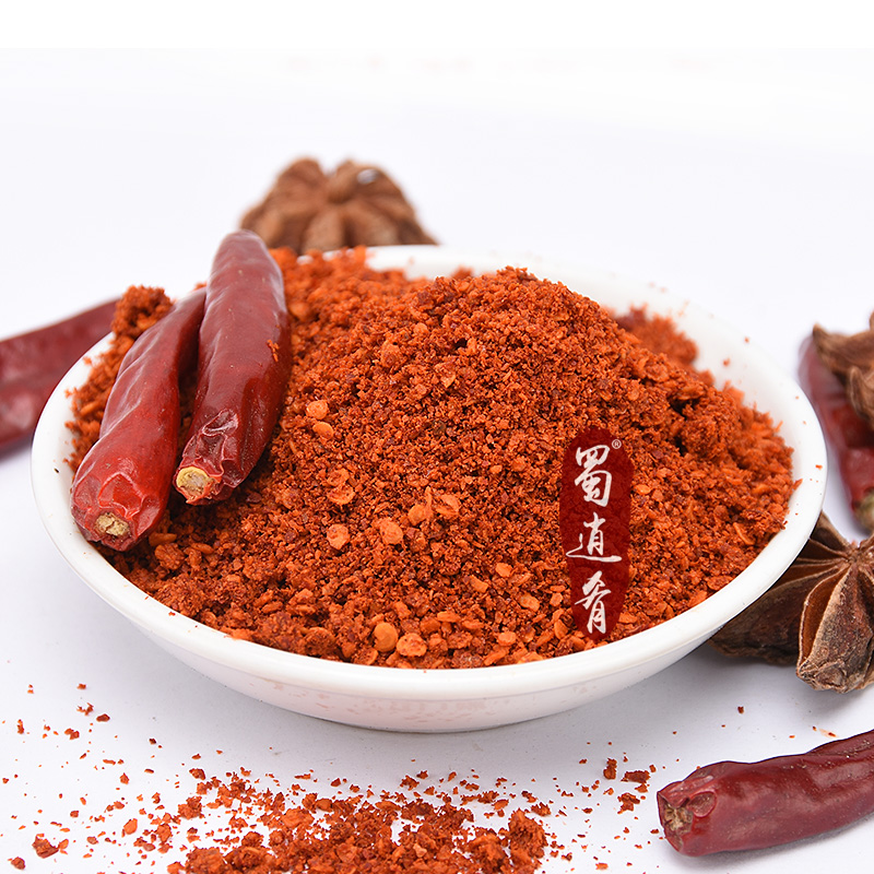 Sichuan Cuisine Seasoning Handmade Peppers Noodles] Sichuan chili powder 50g Barbecue Chili Oil is savory and spicy