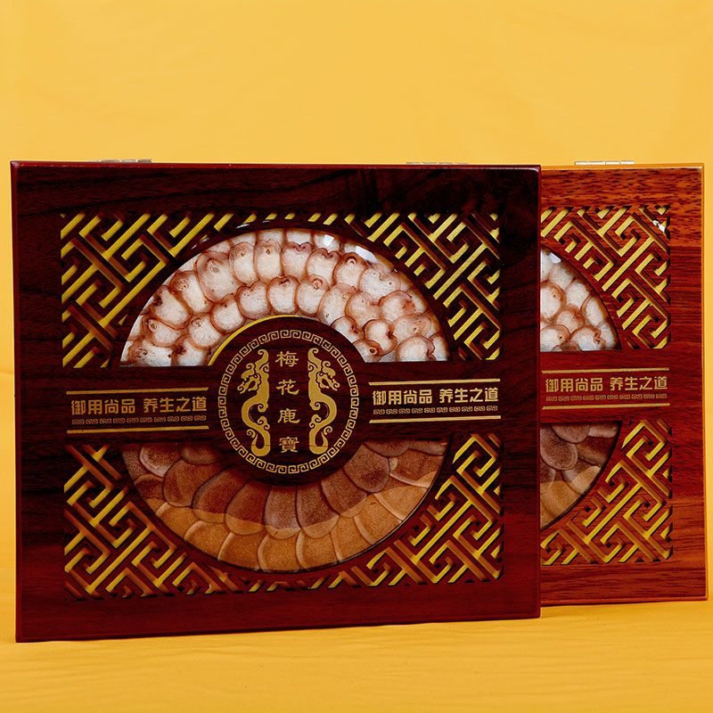 Jilin Sika Deer Antler Piece Gift Box Antler Piece Deer Whip Piece Gift Box New Dry Goods