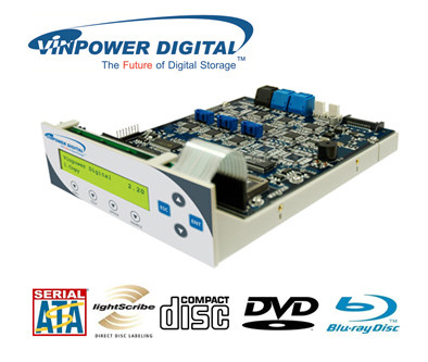 Vinpower USA Weibo D-509 Support 1 Drag 9 Optical Disc Bright Machine Controller Burn Tower Remake Machine
