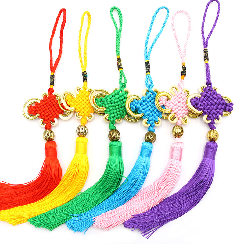 China Knots Hangings Phnom Penh Stream Susciuzi Festival China Wind Features Gift Hangings Handwoven Diy Materials