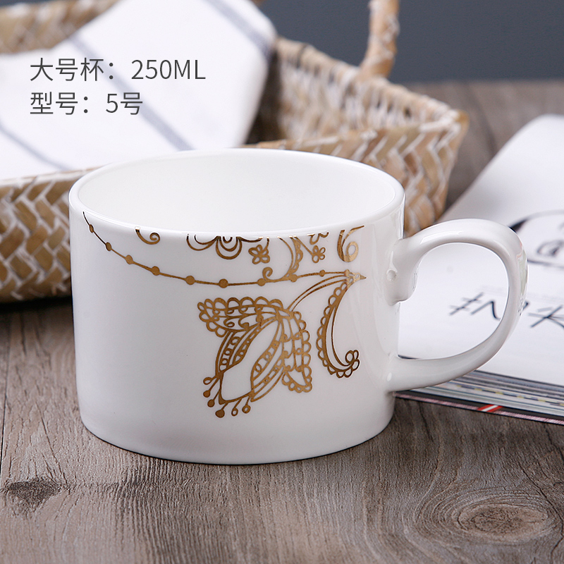 Exports Europe type ipads porcelain coffee cup small embossed gold cups of coffee cup cup espresso cups small glass