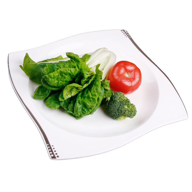 Continental plate ipads porcelain dinner plate beefsteak plate purchasing wholesale western tableware square plate restaurant