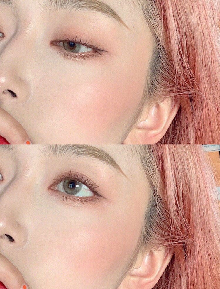 [Spot] Blush Nhật Bản Qian Li / Cezanne bốn màu 05 công suất sửa chữa âm thanh nổi ánh sáng cao 2019 màu mới - Blush / Cochineal má hồng 3ce rose beige