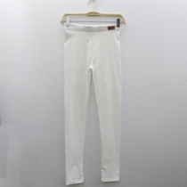 Black and white gray leggings women wear spring and summer thin high waist slim leggings slim Joker pencil pants