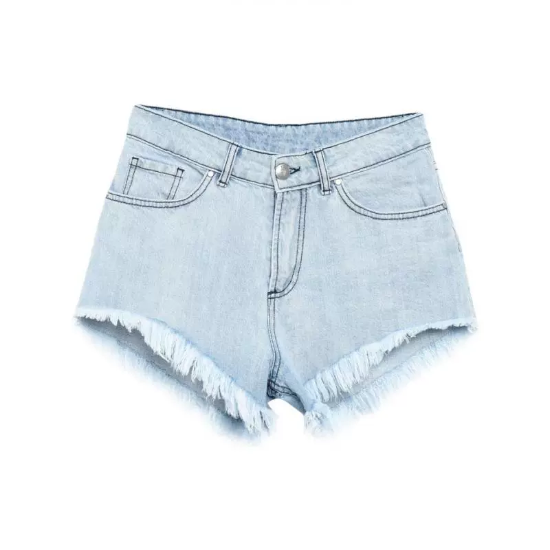 Giảm 10% gói mua hàng Jijil / Jiji nữ 2020 mùa xuân sản phẩm mới denim quần short đi biển quần gió - Quần bãi biển