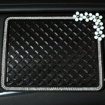 Small Daisy car anti-skid mat car instrument panel protective pad pendulum perfume seat bottom mat fashion creative car decoration
