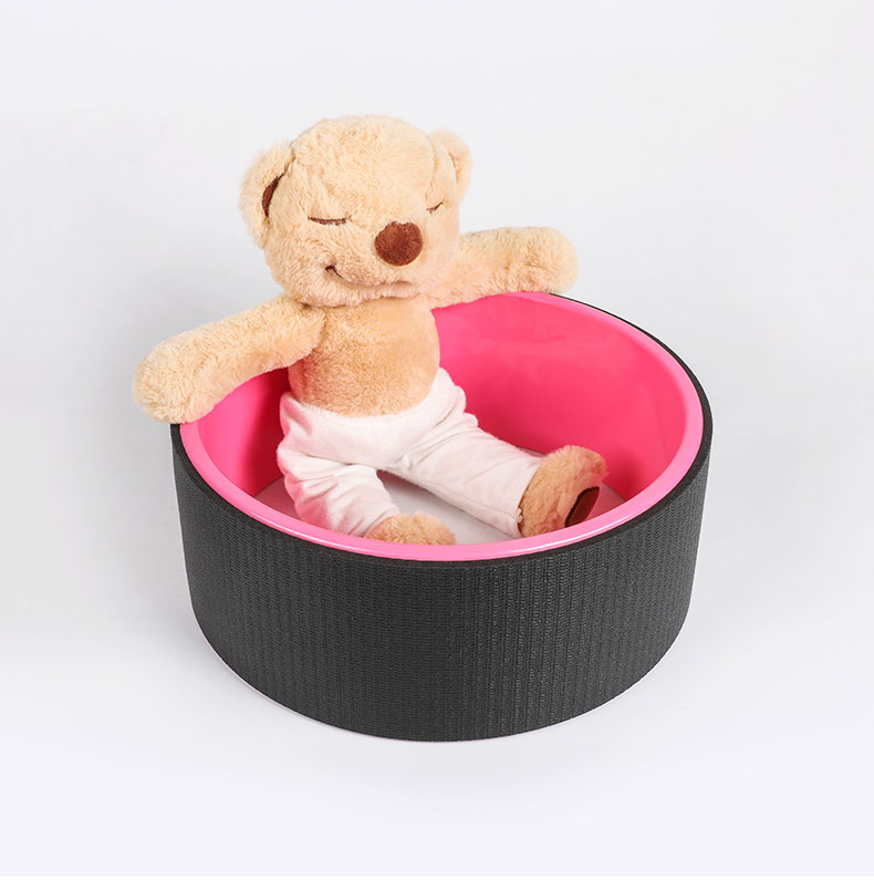 Nâng cấp bánh xe yoga tăng cường đích thực cho người mới bắt đầu Dharma bánh xe uốn cong nhân tạo Pilates ma thuật ngực thiết bị bếp lò - Yoga thảm tập yoga vuatham