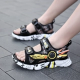 睿登 Летние сандалии для мальчиков, детская пляжная пляжная обувь, в корейском стиле, подходит для подростков, мягкая подошва