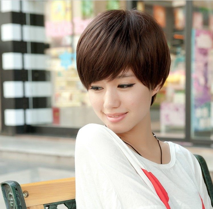 Perruque cheveux raides Court - Ref 2612332 Image 7