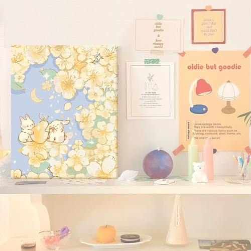 Деньги, полные цифровой картины маслом, DIY Новая китайская стиль красивая рука рисовать живопись рисовать высокий уровень датчика.