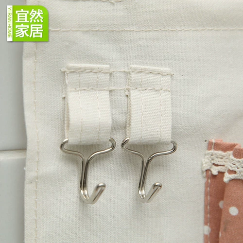 Большая система хранения, милая коробочка для хранения, водонепроницаемый подвесной органайзер, из хлопка и льна